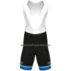 Set Fietsshirt + Korte Koersbroek 2022 Baloise-Trek Lions Europees Kampioenschap Blauw Wit